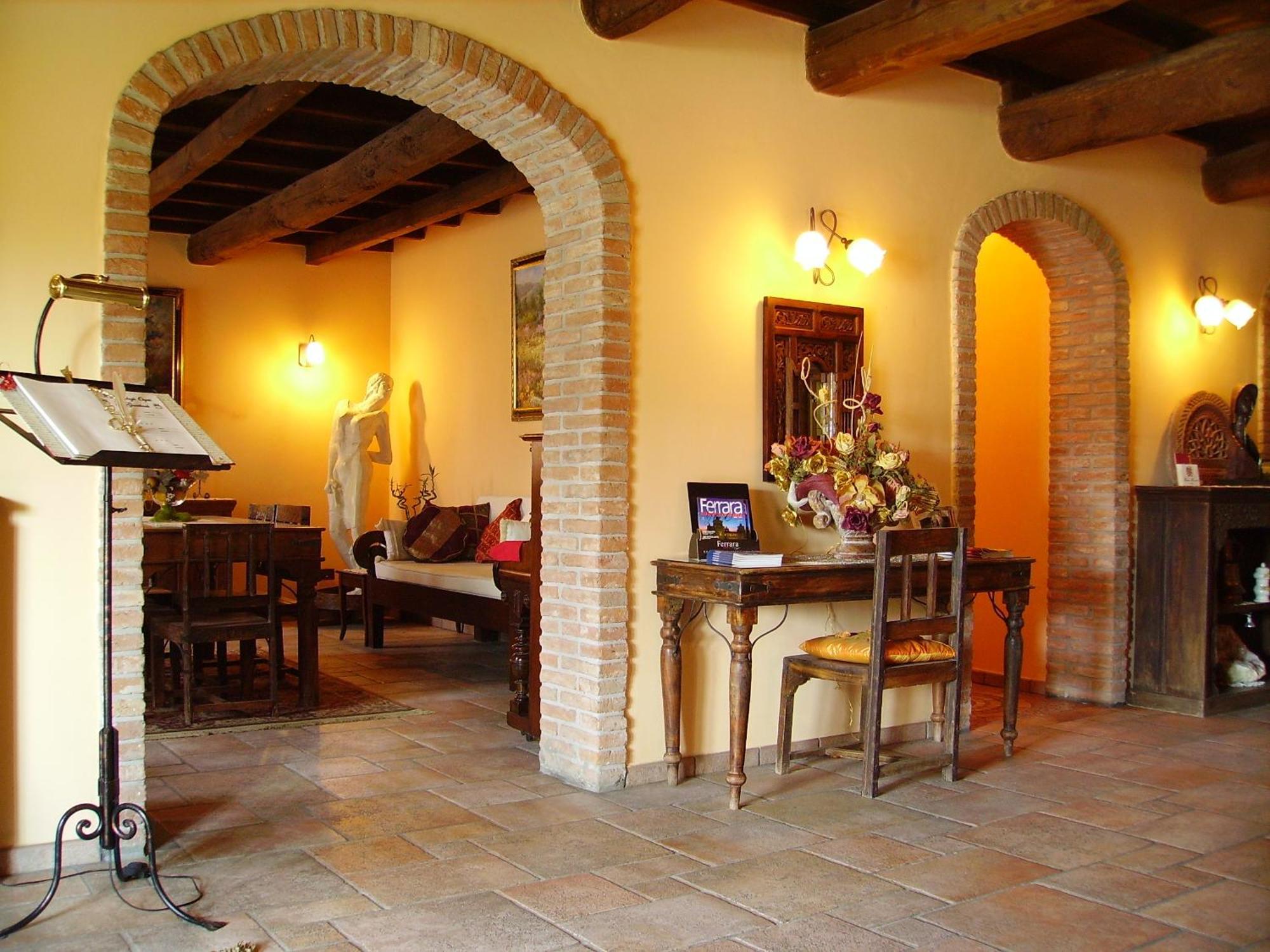 Hotel Antico Casale Vigarano Mainarda Exterior foto